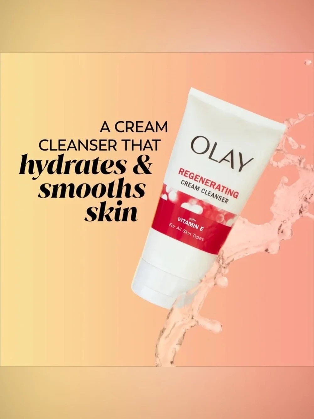 OLAY Regenerating Cream Cleanser, NEW